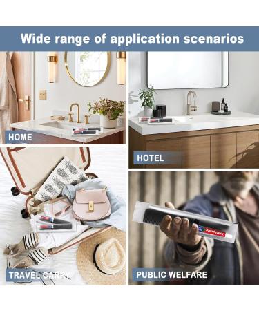 Disposable Toothbrush & Toothpaste Comb Set - Travel-Ready Personal Care Kit | 10g Toothpaste 17.8cm Comb Individually Packed for Hotels & Charities - Buy Online on GoSupps.com
