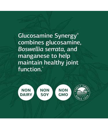 Standard Process Glucosamine Synergy - Whole Food RNA Supplement for Joint Support - 90 Capsules - Buy Online on GoSupps.com