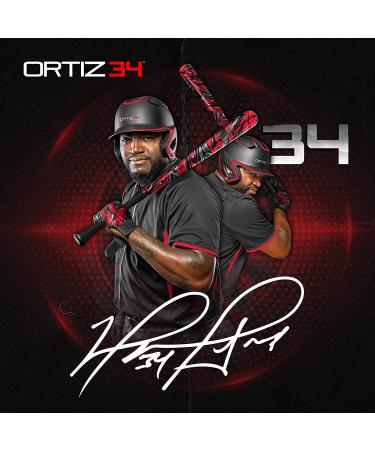 Ortiz34 Grand Slam Set - Graffiti Plastic Bat, 3 Balls, 4 Throw Down Bases Blue - Buy Online on GoSupps.com