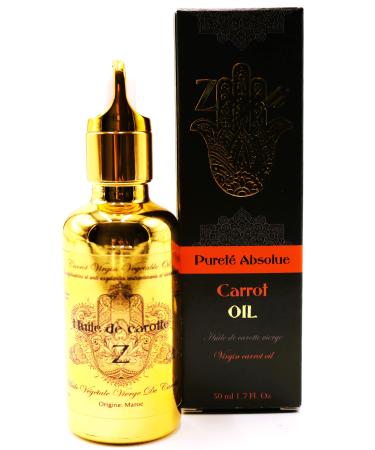 Cold Pressed Carrot Oil - For Tanning 50ml - Oily Carrot Macerate.