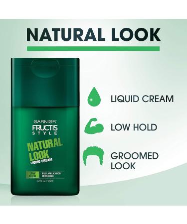 Garnier Fructis Style Men's Natural Look Hair Cream - Alcohol-Free 4.2oz - Buy Online on GoSupps.com