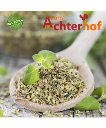 Oreegano Cut 250g - Premium Dried Oregano Leaves for Seasoning | Italian Herbs from Achterhof | 1 Pack - Buy Online on GoSupps.com