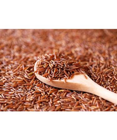 3 lbs Red Long-Grain Rice: Nutty Flavor, Non-Sticky, Vegan. Protein & Antioxidant-Rich for Pilafs, Salads & Stir-Fries - Buy Online on GoSupps.com