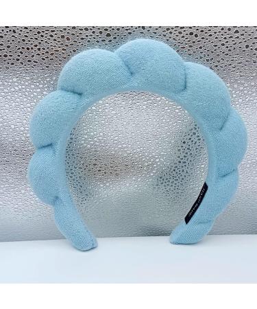 RUNOLIG Spa Makeup Headband - Blue Sponge Headband for Women Skincare and Makeup Removal - Buy Online on GoSupps.com
