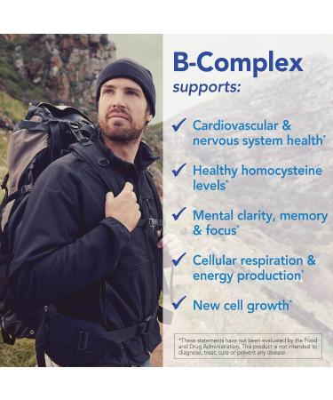 Patient One B-Complex | Supplement to Support Energy and Heart and Brain Health* | Active Essentials with Quatrefolic | 60 Capsules - Buy Online on GoSupps.com