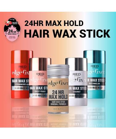 Red by Kiss 24HR Max Hold Hair Wax Stick - Strawberry Acai Edge Control Pomade - Buy Online on GoSupps.com