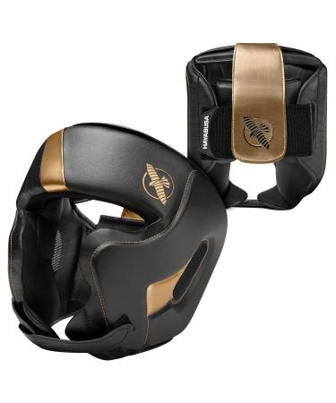 Hayabusa T3 Boxing Headgear M Black/Gold - Buy Online on GoSupps.com