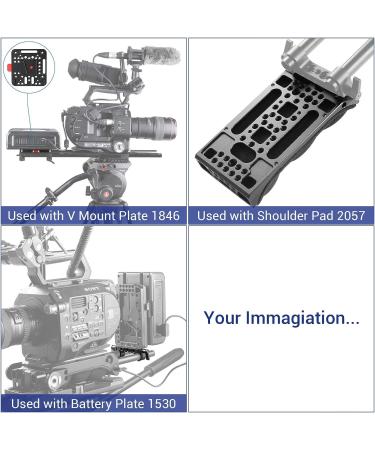 SmallRig 15mm Railblock Rod Clamp for Sony/Canon DSLR Camera Rig - Pack of 2 (2061) - Buy Online on GoSupps.com