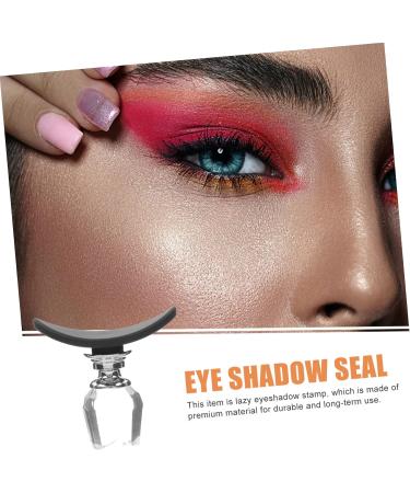 NOLITOY 2 Pcs Eye Shadow Stamp Silicone Mold Eyeshadow Stamp Applicator Eye Shadow Seal Makeup Crystal - Buy Online on GoSupps.com