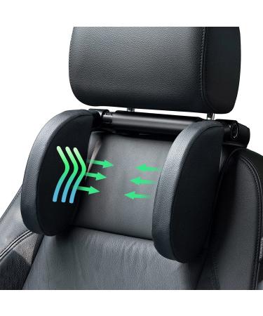 Car Headrest Pillow Car Seat Pillow Adjustable Car Seat Head Neck Support Detachable Head Neck Support Adjustable Travel Sleeping Cushion for Kids Adults