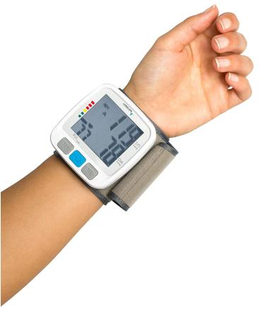 Lumiscope Automatic Wrist Digital Blood Pressure Monitor - Digital LCD Screen & Pulse Monitor with 2-User Memory - 1143 - Buy Online on GoSupps.com