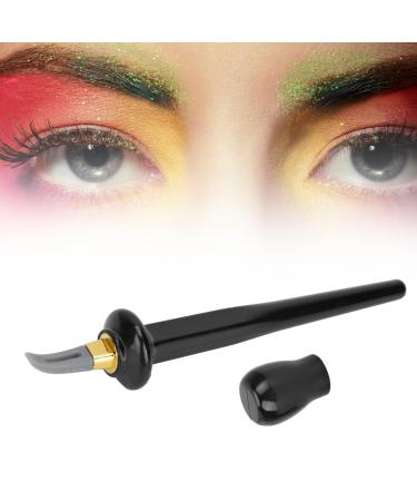 Silicone Eyeliner tool waterproof weld-resistant highly elastic silicone guide Eyeliner durable eyeliner simple operation suitable for beginners or make-up masters (black)