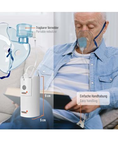 Pulox IN-200 VAPO Portable Nebulizer - Durable Inhalation Device for Kids & Adults | Relief for Colds & Asthma - International Shipping Available - Buy Online on GoSupps.com