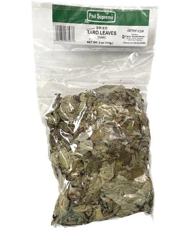Phil Supreme Dried Taro Leaves (Dahon Ng Gabi) 4 oz