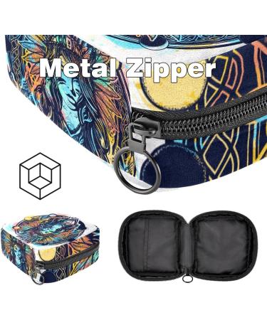 Portable Women's Binding-Up Bags | Multicolored Menstrual Cup & Tampon Bags for Teenage Girls - Perfect for First Period! - Buy Online on GoSupps.com