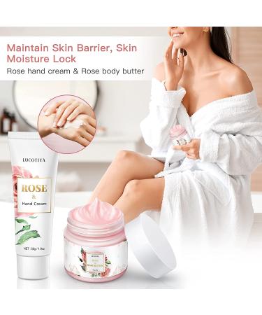 Birthday Gifts for Women Best Relaxing Spa Gifts Baskets Box for Her Wife Mom Best Friend Mother Grandma Bday Bath and Body Kit Sets Self Care Present Beauty Products Package Rose Scent - Buy Online on GoSupps.com