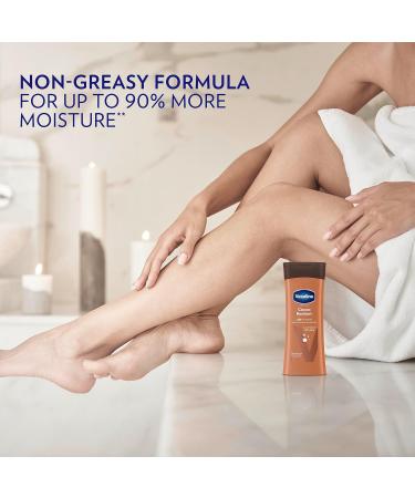 Vaseline Intensive Care Cocoa Radiant Body Lotion 400ml - 100% Cocoa Butter for Dry Skin - Buy Online on GoSupps.com