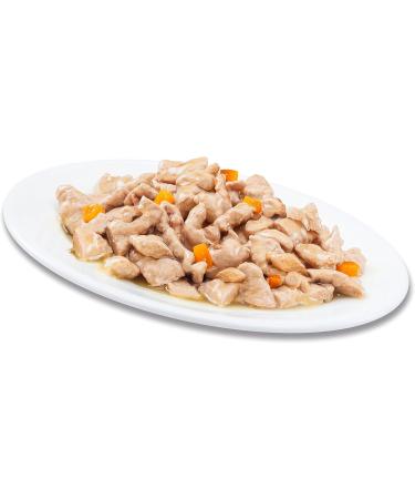 Premium Wet Cat Food for Sterilized Adults - Salmon & White Fish 52 Fresh Bags (13 Packs of 4 x 85g) - Balanced Nutrition in Sauce - Buy Online on GoSupps.com