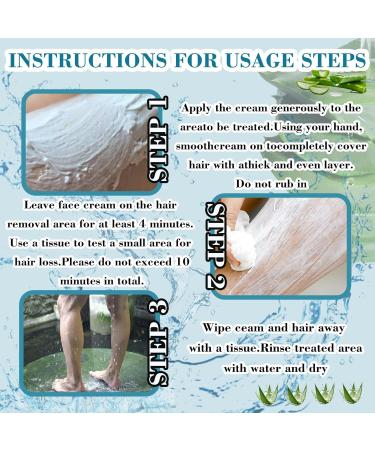 Men's Depilatory Cream - Intimate Hair Removal Flawless & Sensitive Skin Formula - Buy Online on GoSupps.com