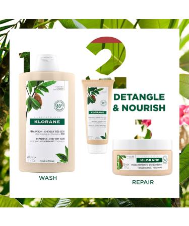 Klorane Balsamo Manteca Cupuacu Bio 200ml - Nourishing Hair Conditioner for All Hair Types | Shop Internationally - Buy Online on GoSupps.com