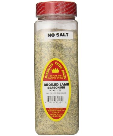 Marshalls Creek Spices Seasoning Broiled Lamb No Salt XL Size 22 Ounce