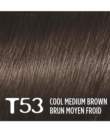 L'Oreal Paris Feria Multi-Faceted Shimmering Permanent Hair Color  T53 Moonlit Tortoise (Cool Medium Brown)  Pack of 1  Hair Dye 1 Count (Pack of 1) BLACKS & BROWNS T53 Moonlit Tortoise (Cool Medium Brown) - Buy Online on GoSupps.com