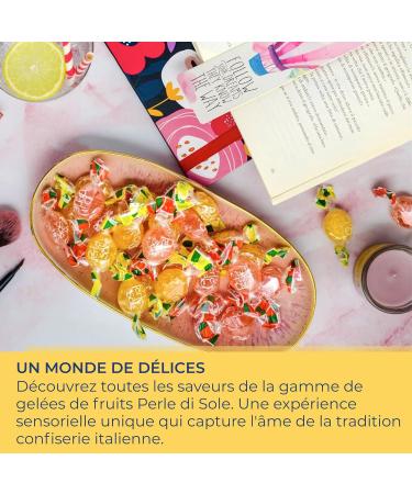 Perle di Sole Gel es aux Fruits saveur Orange avec V ritable Jus de Fruit 200 g Douces D lices M diterran ennes aux Agrumes Italiens Douceur Naturelle Made in Italy Sans Gluten - Buy Online on GoSupps.com