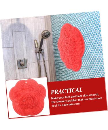 Tapis De Gommage Exfoliant Avec Ventouses Antid rapantes Mat De Pour Soins limination Des Peaux Mortes Massage Relaxant Et Nettoyage - Buy Online on GoSupps.com