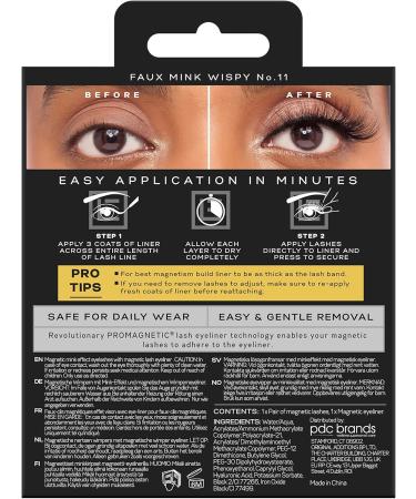 Eylure Luxe Pro Magnetic 10 Magnets Wispy False Lashes - Buy Online on GoSupps.com