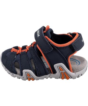 Geox Baby Boy's B Sandal Kraze 4.5 UK Child Navy Orange - Comfort & Style for Active Toddlers - Buy Online on GoSupps.com