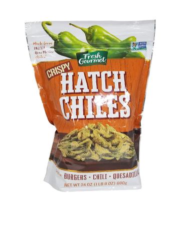 Fresh Gourmet Crispy Hatch Chiles 24 OZ