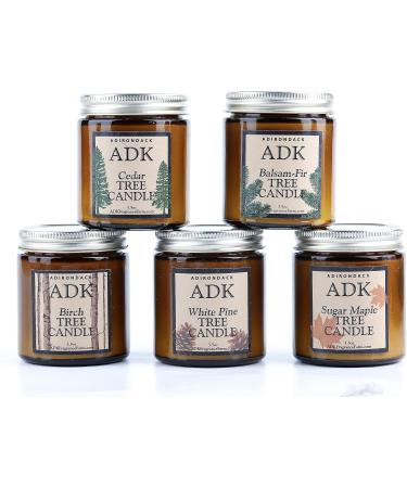 ADK Balsam & Fir Scented Candle - 3.5 Oz Natural Aromatherapy for Home & Kitchen D cor | Relaxing Plant-Based Wax Gift Candle - Buy Online on GoSupps.com