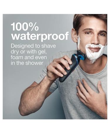 Braun Series 5 5020 Electric Razor for Men Foil Shaver with Beard Trimmer - Rechargeable, Wet & Dry with EasyClean - Black - Buy Online on GoSupps.com