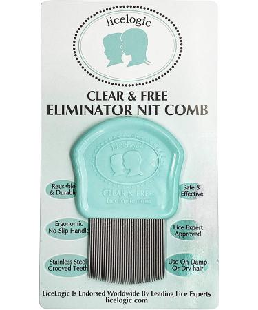 LiceLogic Natural LICEZYME Treatment Kit - 1 Day Head Lice & Nit Remover with Eliminator Mousse, Nit Comb, and Hair Spray - Peppermint Scent - 7.1 oz + 8 oz - Buy Online on GoSupps.com