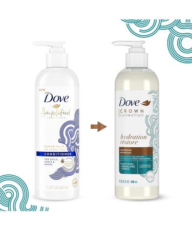 Dove Amplified Textures Coconut Milk & Aloe Hair Care Bundle - 3 Pack, 11.5 oz each - Buy Online on GoSupps.com