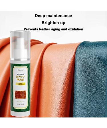 Leather Repair Kit for Furniture Household Couch Cleaner Spray with Sponge - Portable Automotive Seat Care Spray Household Leather Cleaner for Couch Sofa - Buy Online on GoSupps.com