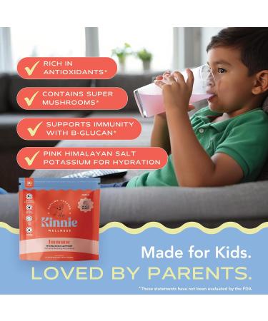 Kinnie Fueling Futures Bundle Pack - Multivitamin Calm and Immune Hydration - Sugar-Free with Probiotics Magnesium & Electrolytes - 90 Stick Packs - Buy Online on GoSupps.com