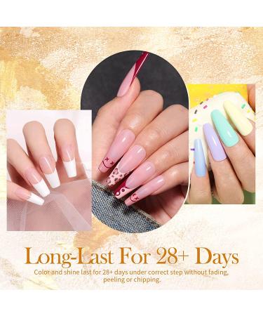 BORN PRETTY Builder Nail Gel Clear 56g | Nail Extension Gel Manicure Set with Forms & Brush Tools - Buy Online on GoSupps.com