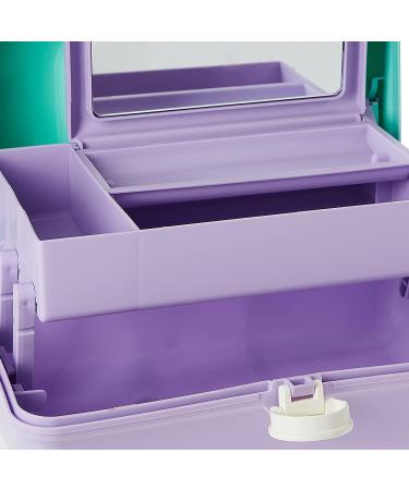 Vintage Caboodles On-The-Go Girl Sea Foam Lid & Lavender Base Case - 1 lb - Buy Online on GoSupps.com