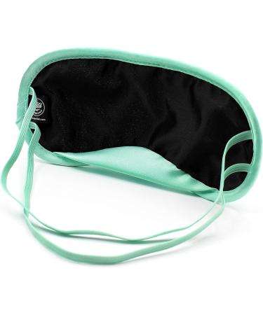 Snooz Silky Soft Sleep Mask in Calm Sea Green | Wild Essentials - Buy Online on GoSupps.com