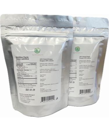 Freeze Dried Mango Slices 30 Gram 100% Fruit NO Added Sugar - Delicious Fruit Snacks (2-Pack) (60g 2 count) 60g 2 - Buy Online on GoSupps.com