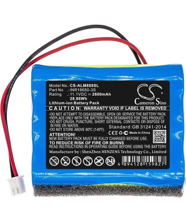 11.1V INR18650-3S Battery Replacement for AL IMW888SIMW889N-BLKC | Super LifeJacket Jolt Rugged | International Shipping - Buy Online on GoSupps.com