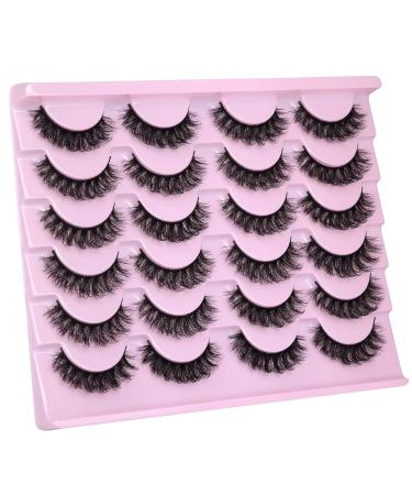 12 Pairs D Curl 3D Faux Mink Wispy False Eyelashes - Natural Look Extension Pack - Buy Online on GoSupps.com