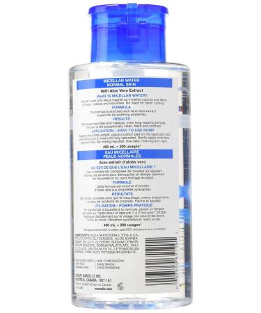 Marcelle Micellar Water 135 fl oz - Hypoallergenic and Fragrance-Free - For Normal & All Skin Types - Buy Online on GoSupps.com