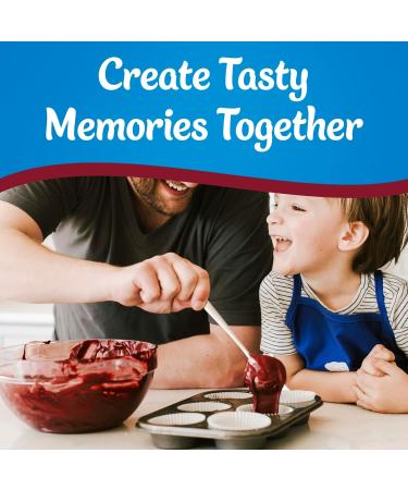 Pillsbury American Cake Mix Red Velvet 2 Pack With Cream Cheese Frosting | Bundle With Snack Scout Whisk - Buy Online on GoSupps.com