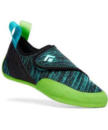 Black Diamond Unisex-Kids Momentum Rock Climbing Shoes 4 Big Kid Envy Green