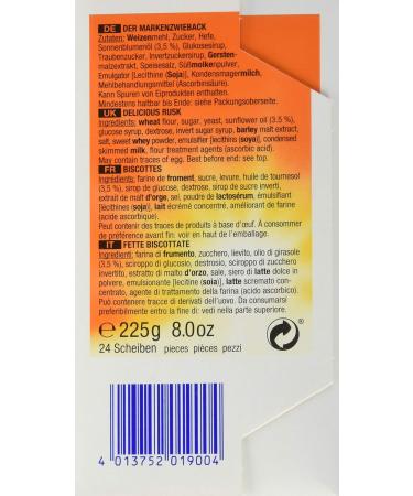 Brandt Branded Rusks - Pack of 20 (20 x 225g) | Premium Quality International Shipping - Buy Online on GoSupps.com