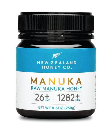 Buy New Zealand Honey Co. Raw Manuka Honey UMF 26+ | MGO 1282+ - 8.8oz | Premium Quality - Buy Online on GoSupps.com