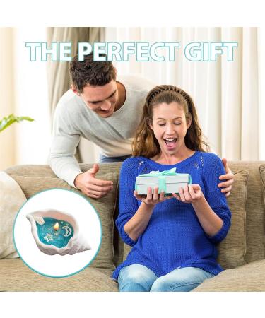 Conch Aromatherapy Candle - Handmade Natural Scented Ocean Shell Gel Wax Candle for Stress Relief - Buy Online on GoSupps.com